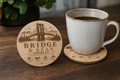 Bridge&Bean hot beverage coasters